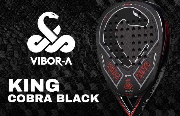 King Cobra Black. novedad las palas de pádel Vibora 2020