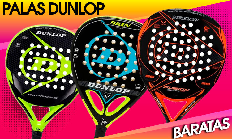 palas de pádel Dunlop baratas