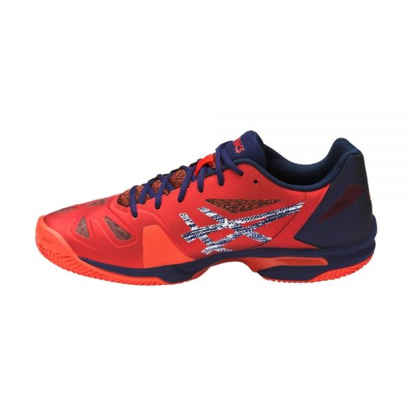 asics gel lima padel diva rojo