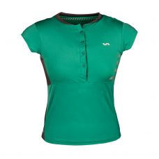 POLO VARLION M/C VERDE MUJER