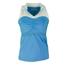 POLO VARLION PREMIUM CELESTE MUJER