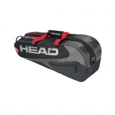 RAQUETERO HEAD ELITE 6R COMBI NEGRO ROJO