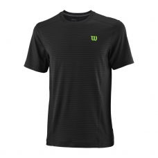 CAMISETA WILSON SPRING UWII LINEAR CREW NEGRO
