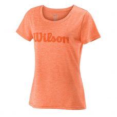 CAMISETA WILSON UWII S TECH TEE NARANJA MUJER