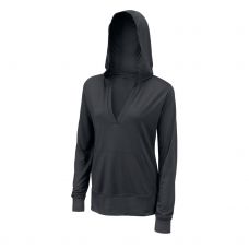SUDADERA WILSON CONDITION COVER-UP GRIS MUJER