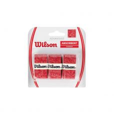 OVERGRIP WILSON ADVANTAGE ROJO 3 PACK