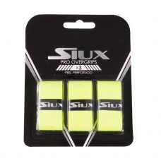 BLISTER OVERGRIPS SIUX PRO X3 AMARILLO FLUOR PERFORADO