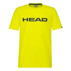 CAMISETA HEAD CLUB IVAN AMARILLO NEGRO