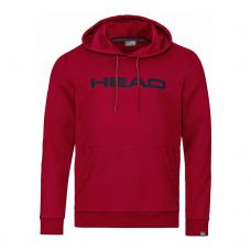 SUDADERA HEAD BYRON ROJO NEGRO