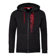 CHAQUETA HEAD CLUB FYNN FZ NEGRO ROJO