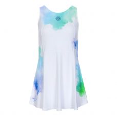 VESTIDO BIDI BADU MAISIE TECH DRESS BLANCO AZUL VERDE