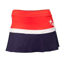 FALDA STAR VIE CROSS ROJO AZUL