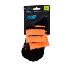 CALCETIN ENEBE GRIP DOWN NEGRO NARANJA