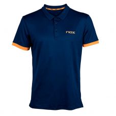 POLO NOX PRO AZUL MARINO NARANJA FLUOR