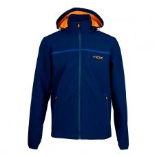 CHAQUETA NOX SOFT SHELL PRO AZUL MARINO NARANJA
