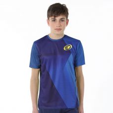 CAMISETA BULLPADEL CALCIK AZUL AMARILLO NI�O