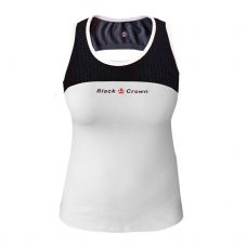 CAMISETA BLACK CROWN MOSTAR BLANCO NEGRO MUJER