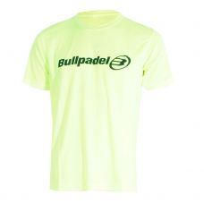 CAMISETA BULLPADEL AMARILLO FLUOR