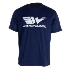 CAMISETA WINGPADEL WAVE AZUL MARINO