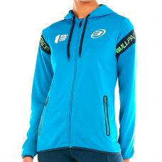 SUDADERA BULLPADEL SERBAL AZUL AT�MICO MUJER
