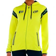 SUDADERA BULLPADEL SERBAL AMARILLO FLUOR