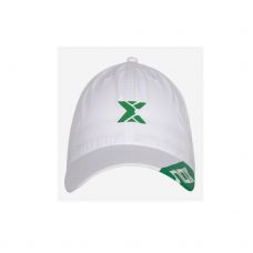 GORRA NOX BLANCA LOGO VERDE