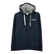 SUDADERA NOX  TEAM AZUL MARINO