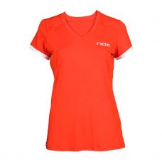 CAMISETA NOX TEAM ROJO MUJER