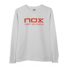 SUDADERA NOX TEAM BLANCO MUJER