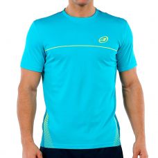 CAMISETA BULLPADEL CLIVIA  AZUL TURQUESA
