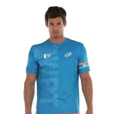 CAMISETA BULLPADEL SALBUR AZUL
