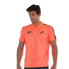 POLO BULLPADEL SANTES NARANJA FLUOR