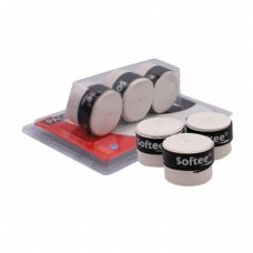 PACK 3 OVERGRIPS SOFTEE SOFT PERFORADO BLANCO