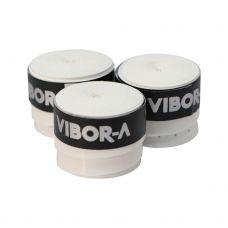 PACK 3 OVERGRIPS VIBOR-A MICROPERFORADO BLANCO