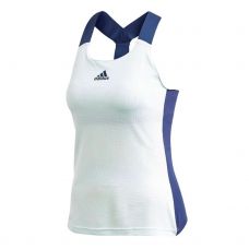 TANK TOP ADIDAS GAMESET HEAT.RDY BLANCO AZUL MUJER