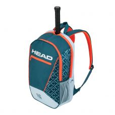 MOCHILA HEAD CORE GRIS NARANJA