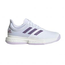 ADIDAS SOLECOURT BLANCO LILA MUJER EF2464