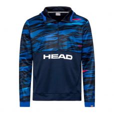 SUDADERA HEAD SLIDER AZUL