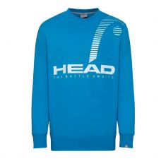 SUDADERA HEAD RALLY AZUL TURQUESA