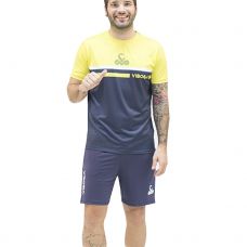 CAMISETA VIBOR-A ADVANCED PRO MARINO AMARILLO