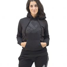 SUDADERA VIBOR-A ANACONDA NEGRO MUJER