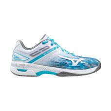 MIZUNO WAVE EXCEED TOUR 4 AC BLANCO AZUL MUJER 61GA2071 23