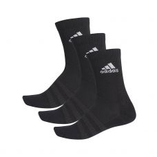 CALCETINES ADIDAS CUSHIONED CREW 3PACK NEGRO