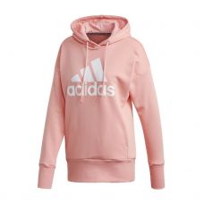 SUDADERA ADIDAS BOS LONG HD ROSA MUJER