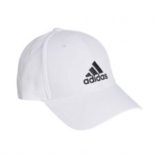 GORRA ADIDAS BBALLCAP LT EMB BLANCO NEGRO