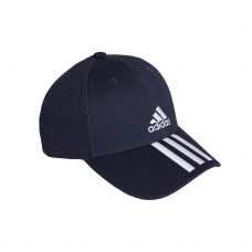 GORRA ADIDAS BEISBOL 3 RAYAS AZUL MARINO