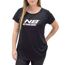 CAMISETA ENEBE ZIRCON NEGRO MUJER