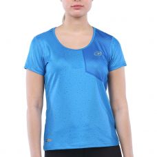 CAMISETA BULLPADEL DEUCE AZUL MUJER