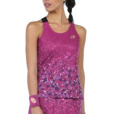 CAMISETA BULLPADEL DOMBEL MORADO MUJER