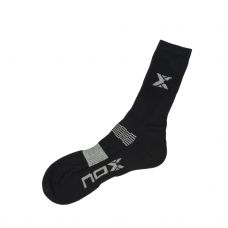 CALCETINES MEDIA CA�A NOX NEGRO GRIS